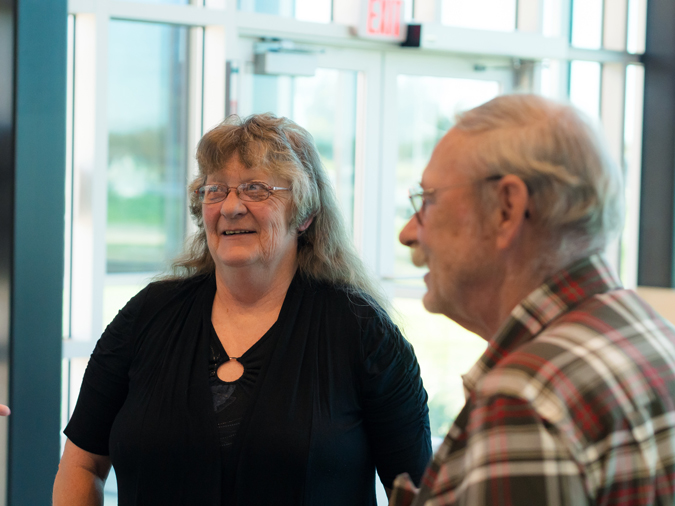 Dupaco members Donna nad Dave Stoneking