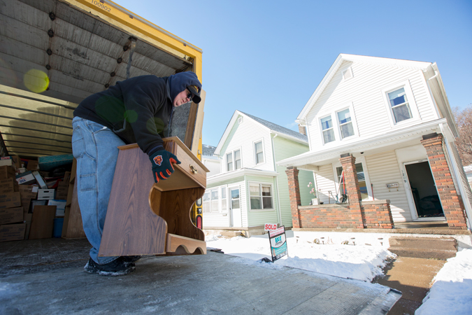 Dupaco member Scott Kehoe moves into his new home