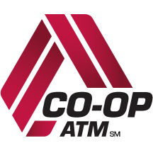 Look for CO-OP logo on ATM for fee-free ATM usage