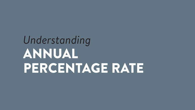 Understanding Annual Percentage Rate