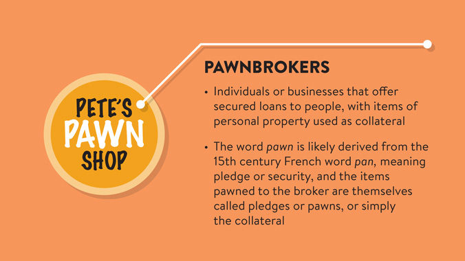 About pawnbrokers