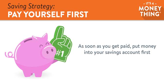 How to save more money by paying yourself first