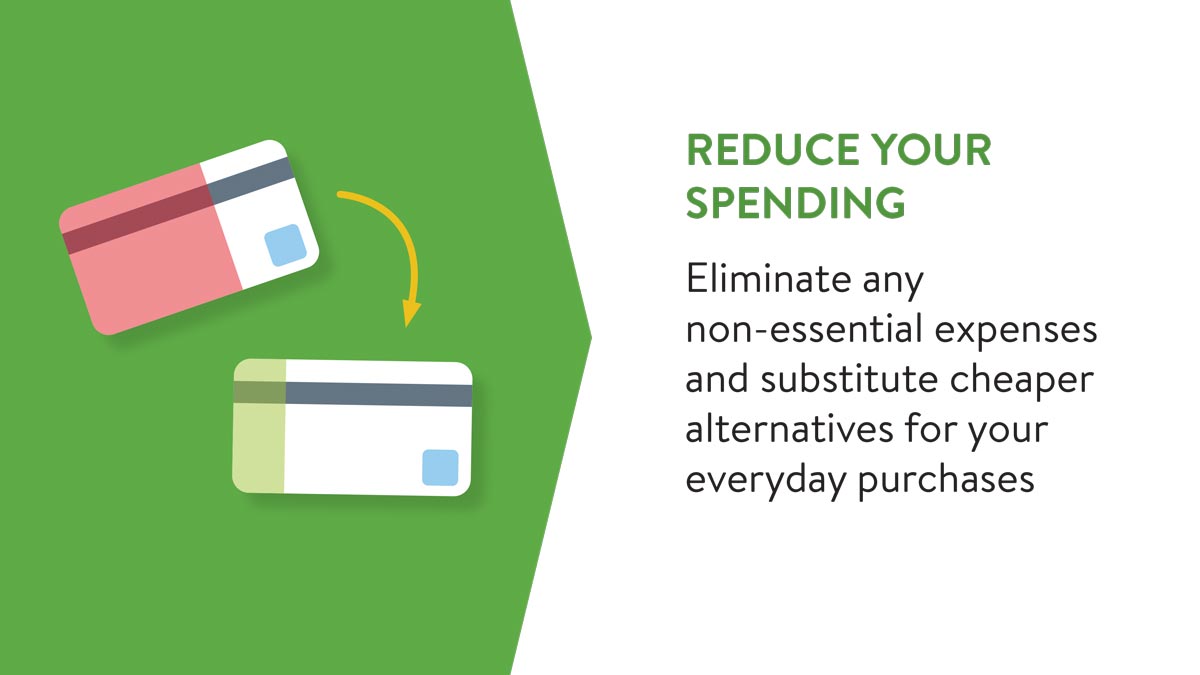 Reduce your spending