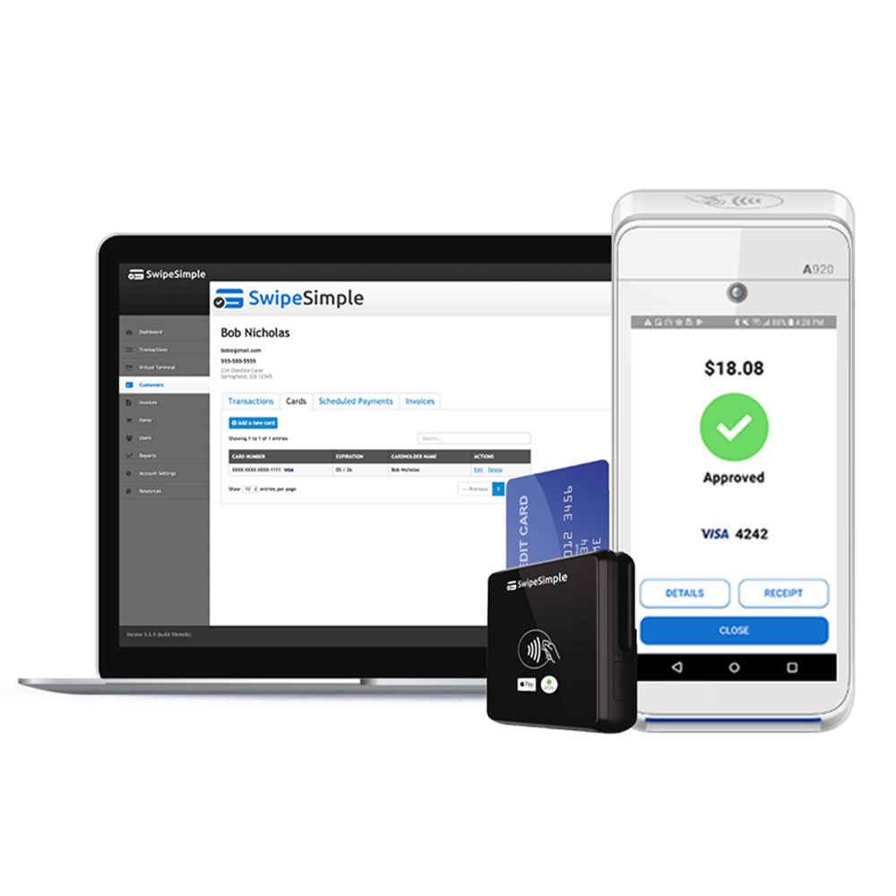 Swipe Simple Countertop Terminals