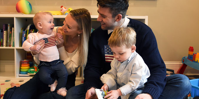 Chris and McKenna Gantz own Patriot Properties in Waunakee, Wis. McKenna shares her time between their business and caring for their two children, Cecilia, 7 months, and Jackson, 20 months. (K. Wolf photo)