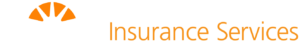 Orange and black Dupaco logo to the left of orange words that read Insurance Services