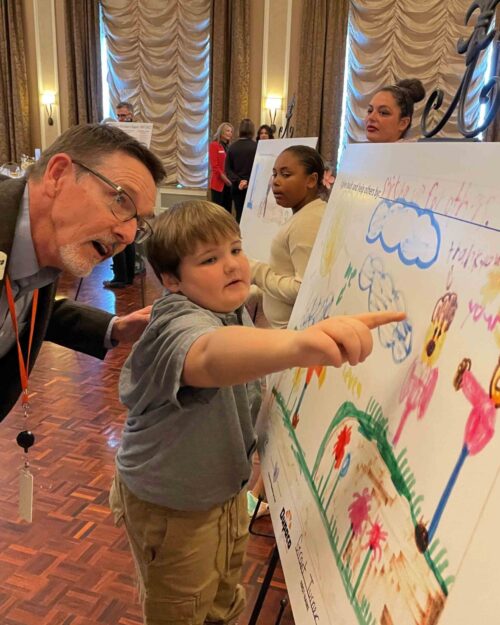 Joe-Hearn-with-coloring-contest-winners-21-web